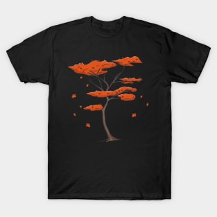 Autumn Leaves On Tree Fall Leaves T-Shirt